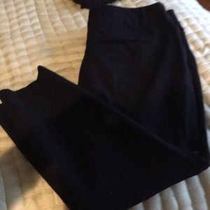 WHBM black Pants stretch 8 Reg Ankle
